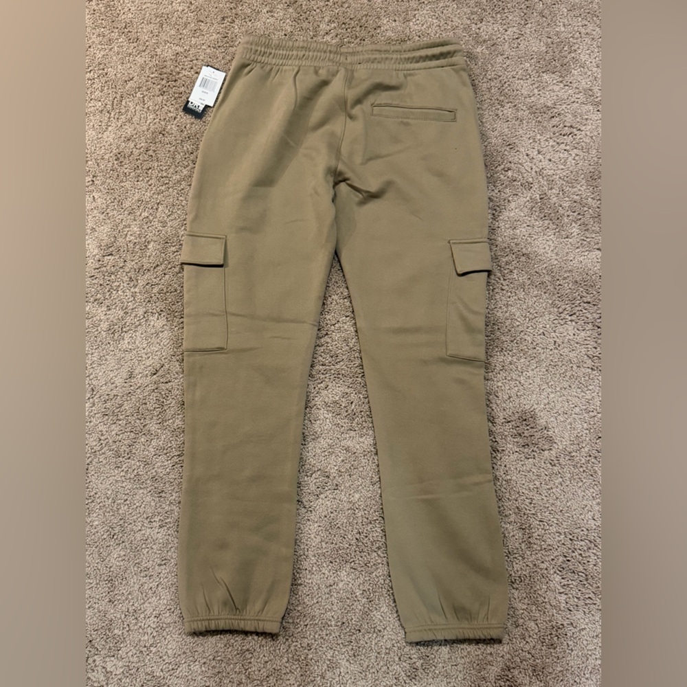 Essentials Men's Khaki Cargo Pants - Picture 2 of 5